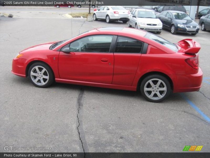  2005 ION Red Line Quad Coupe Chili Pepper Red
