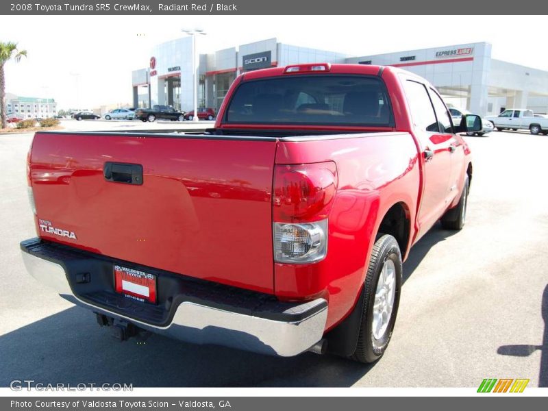 Radiant Red / Black 2008 Toyota Tundra SR5 CrewMax