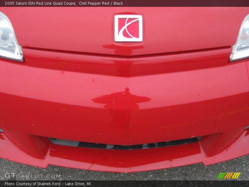 Chili Pepper Red / Black 2005 Saturn ION Red Line Quad Coupe