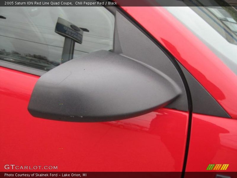Chili Pepper Red / Black 2005 Saturn ION Red Line Quad Coupe