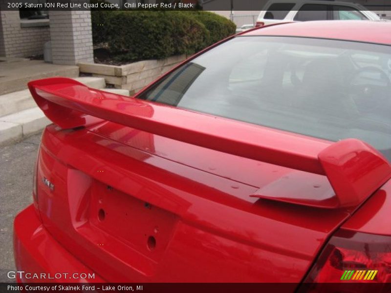 Chili Pepper Red / Black 2005 Saturn ION Red Line Quad Coupe