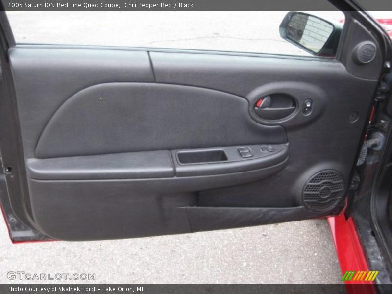 Door Panel of 2005 ION Red Line Quad Coupe