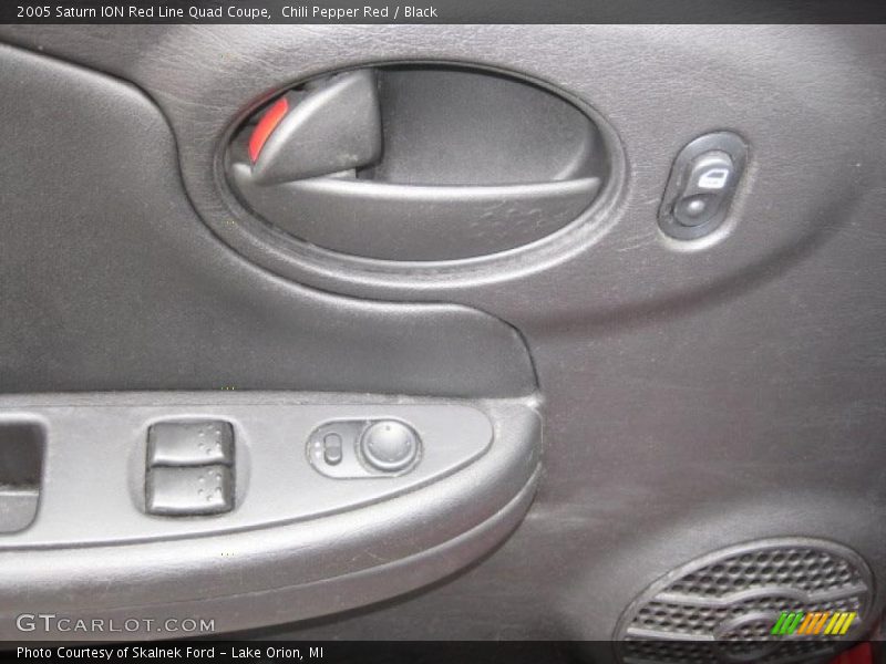 Chili Pepper Red / Black 2005 Saturn ION Red Line Quad Coupe