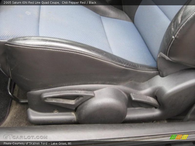 Chili Pepper Red / Black 2005 Saturn ION Red Line Quad Coupe