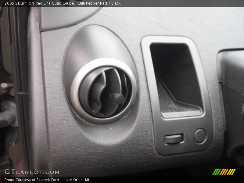 Chili Pepper Red / Black 2005 Saturn ION Red Line Quad Coupe