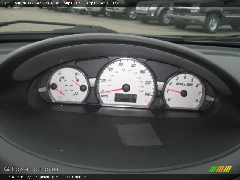  2005 ION Red Line Quad Coupe Red Line Quad Coupe Gauges