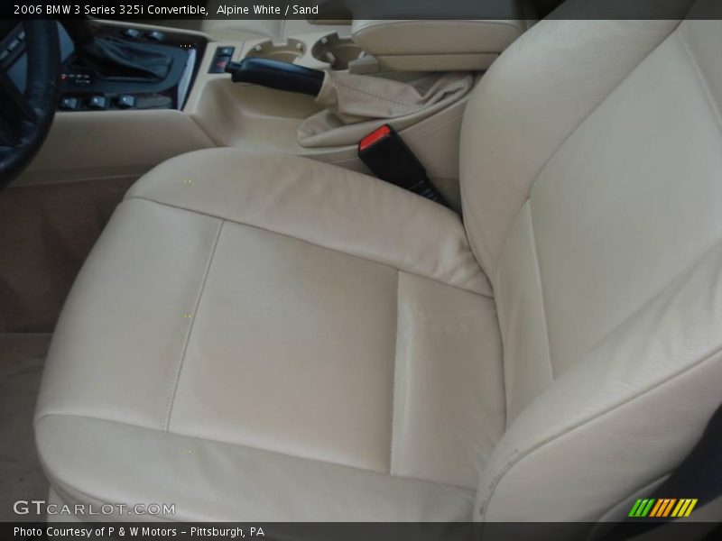 Alpine White / Sand 2006 BMW 3 Series 325i Convertible