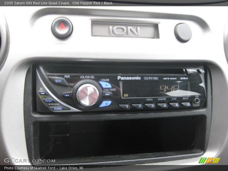Chili Pepper Red / Black 2005 Saturn ION Red Line Quad Coupe