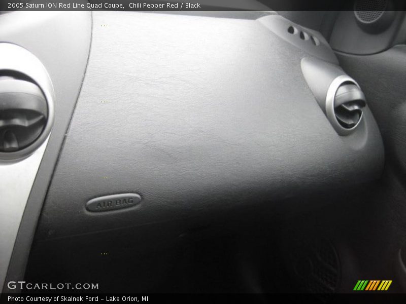 Chili Pepper Red / Black 2005 Saturn ION Red Line Quad Coupe