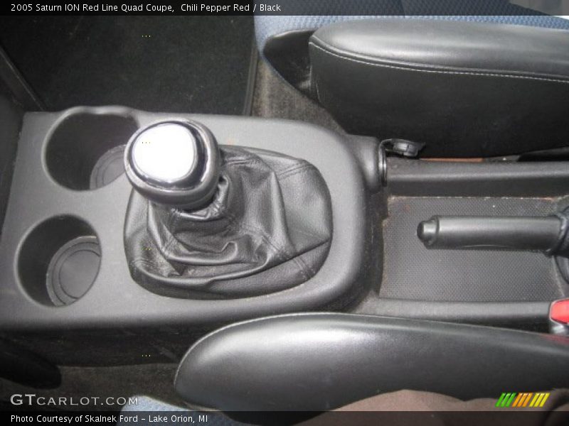 Chili Pepper Red / Black 2005 Saturn ION Red Line Quad Coupe