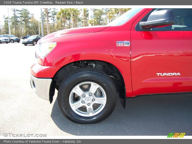 Radiant Red / Black 2008 Toyota Tundra SR5 CrewMax