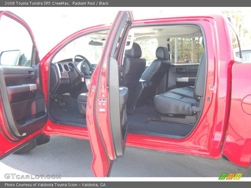 Radiant Red / Black 2008 Toyota Tundra SR5 CrewMax