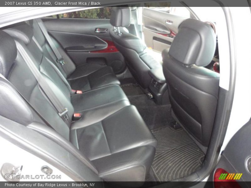 Glacier Frost Mica / Black 2007 Lexus GS 350 AWD