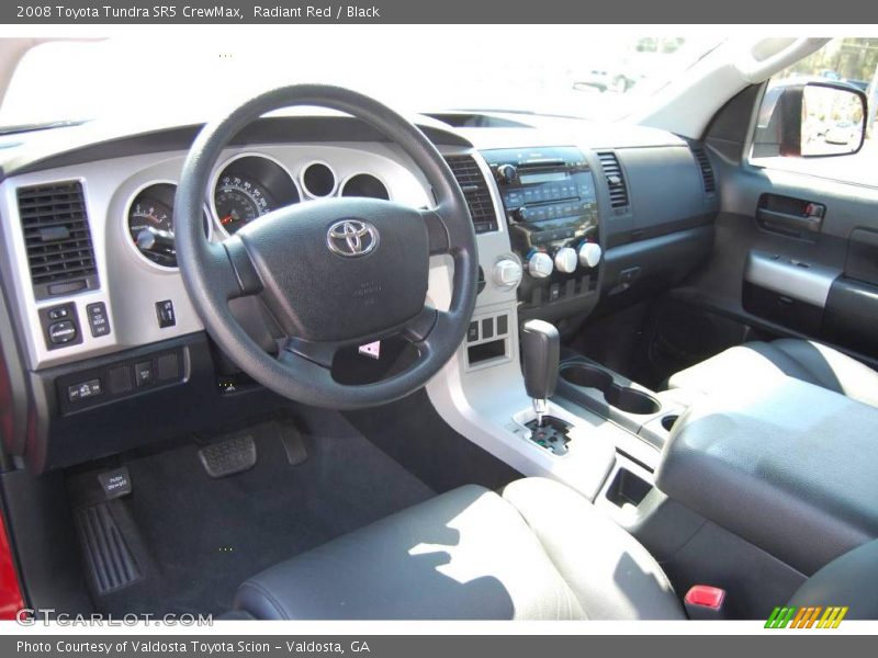 Radiant Red / Black 2008 Toyota Tundra SR5 CrewMax