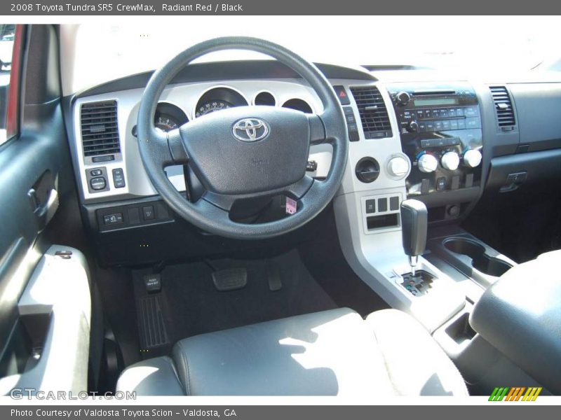 Radiant Red / Black 2008 Toyota Tundra SR5 CrewMax