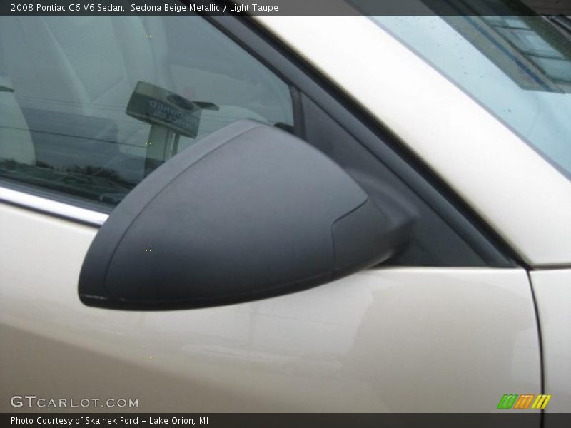 Sedona Beige Metallic / Light Taupe 2008 Pontiac G6 V6 Sedan