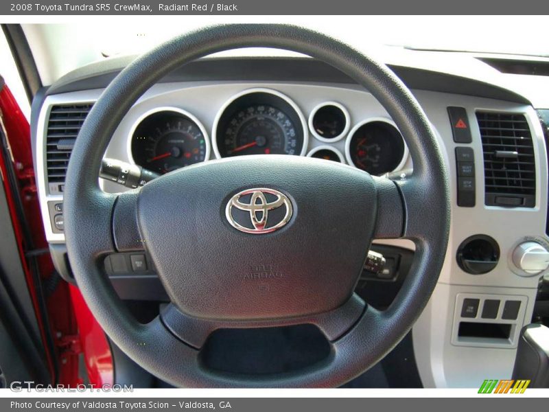 Radiant Red / Black 2008 Toyota Tundra SR5 CrewMax