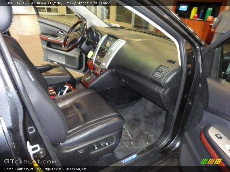 Smoky Granite Mica / Black 2008 Lexus RX 400h AWD Hybrid