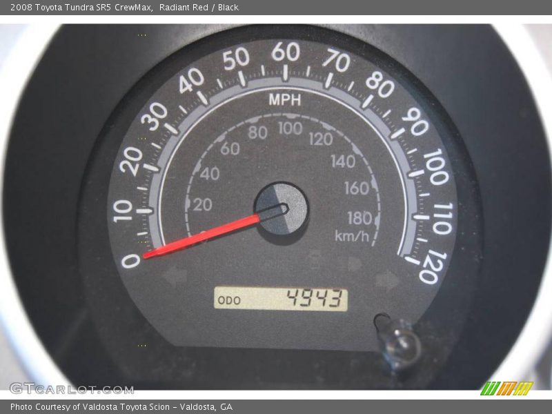 Radiant Red / Black 2008 Toyota Tundra SR5 CrewMax