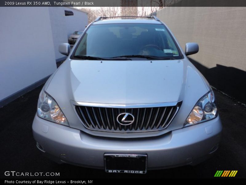 Tungsten Pearl / Black 2009 Lexus RX 350 AWD
