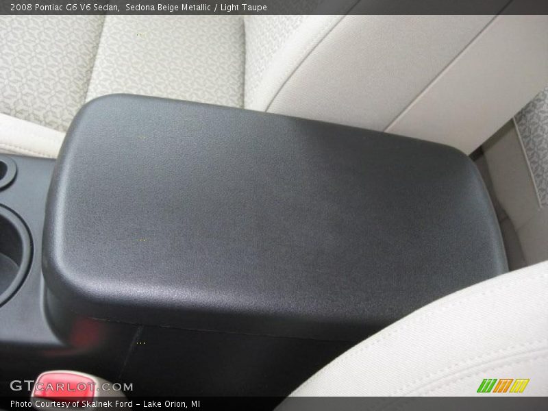 Sedona Beige Metallic / Light Taupe 2008 Pontiac G6 V6 Sedan
