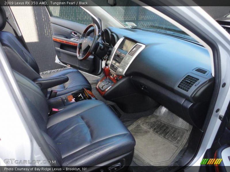 Tungsten Pearl / Black 2009 Lexus RX 350 AWD