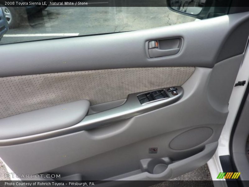 Natural White / Stone 2008 Toyota Sienna LE
