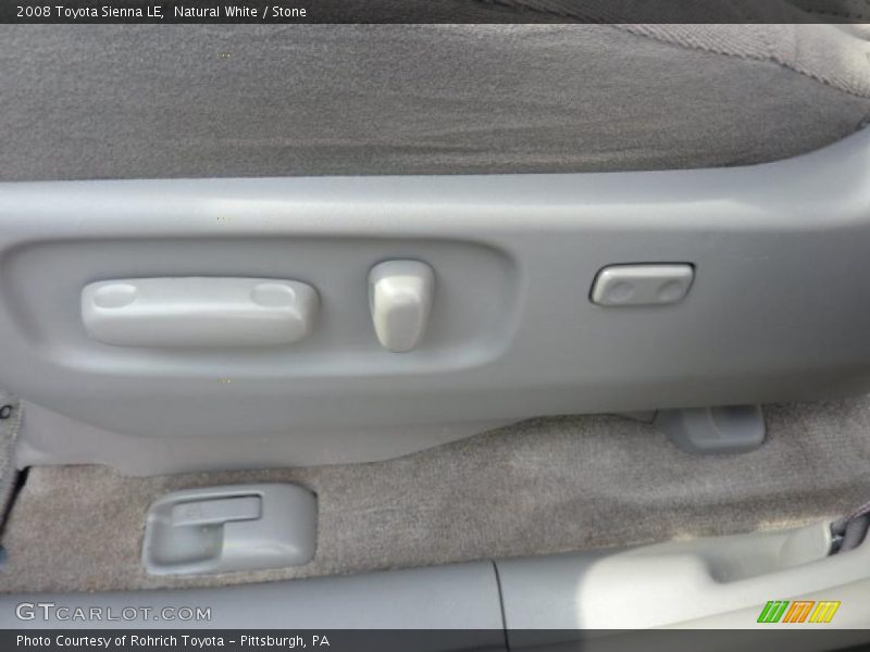 Natural White / Stone 2008 Toyota Sienna LE