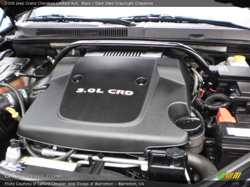  2008 Grand Cherokee Limited 4x4 Engine - 3.0 Liter SOHC VGT Turbo Diesel V6