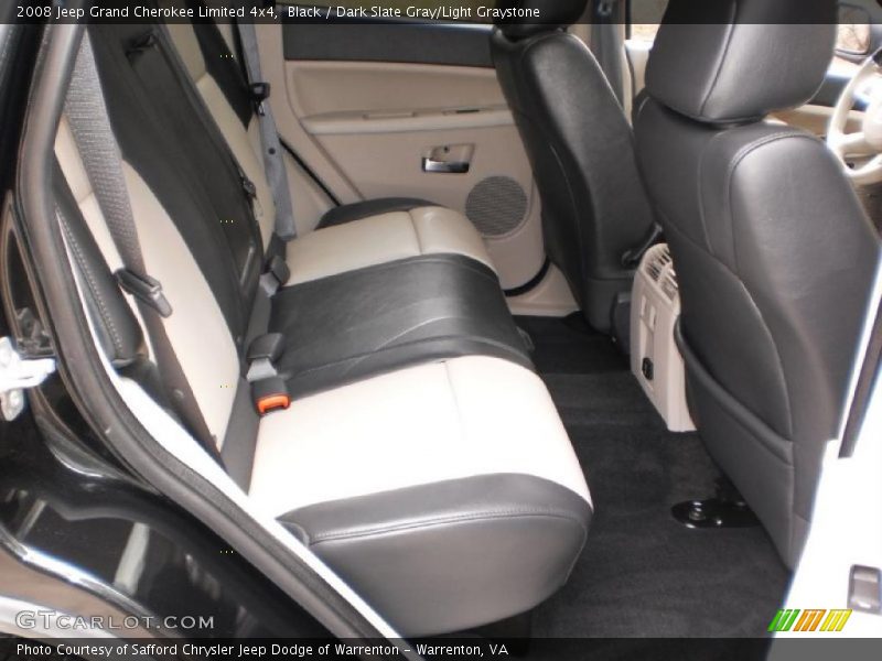  2008 Grand Cherokee Limited 4x4 Dark Slate Gray/Light Graystone Interior