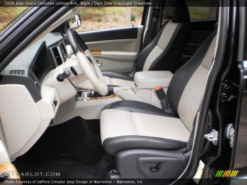  2008 Grand Cherokee Limited 4x4 Dark Slate Gray/Light Graystone Interior