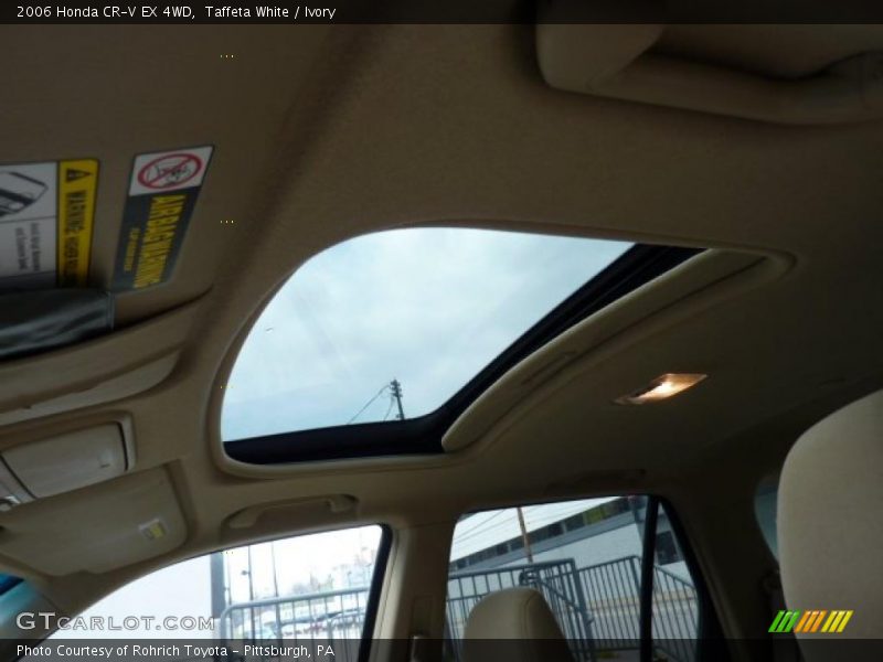 Taffeta White / Ivory 2006 Honda CR-V EX 4WD