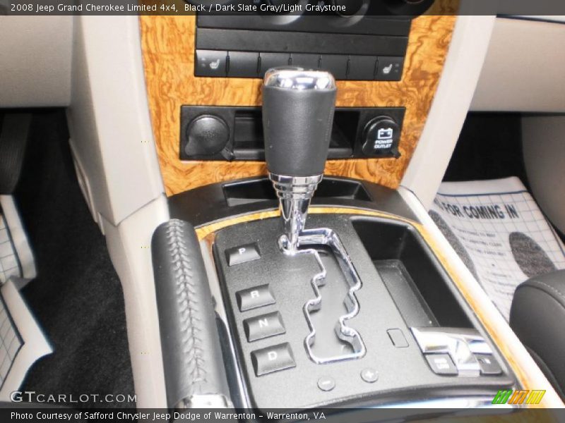  2008 Grand Cherokee Limited 4x4 5 Speed Automatic Shifter