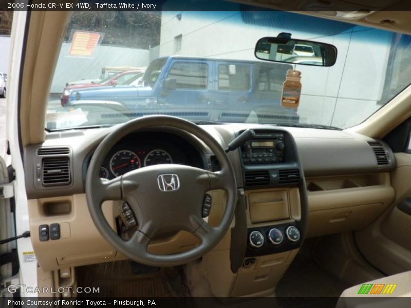 Taffeta White / Ivory 2006 Honda CR-V EX 4WD