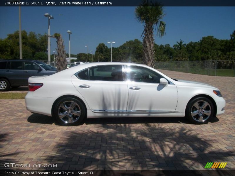 Starfire White Pearl / Cashmere 2008 Lexus LS 600h L Hybrid