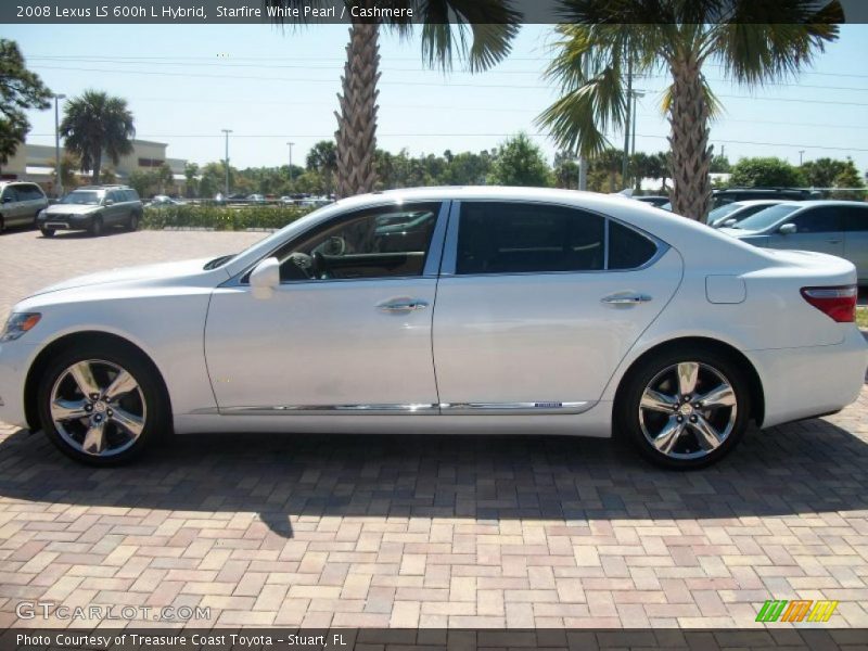 Starfire White Pearl / Cashmere 2008 Lexus LS 600h L Hybrid