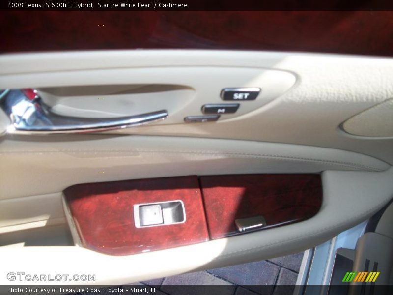 Starfire White Pearl / Cashmere 2008 Lexus LS 600h L Hybrid