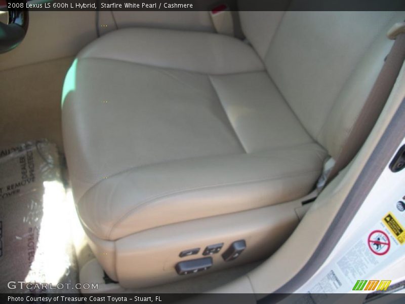 Starfire White Pearl / Cashmere 2008 Lexus LS 600h L Hybrid