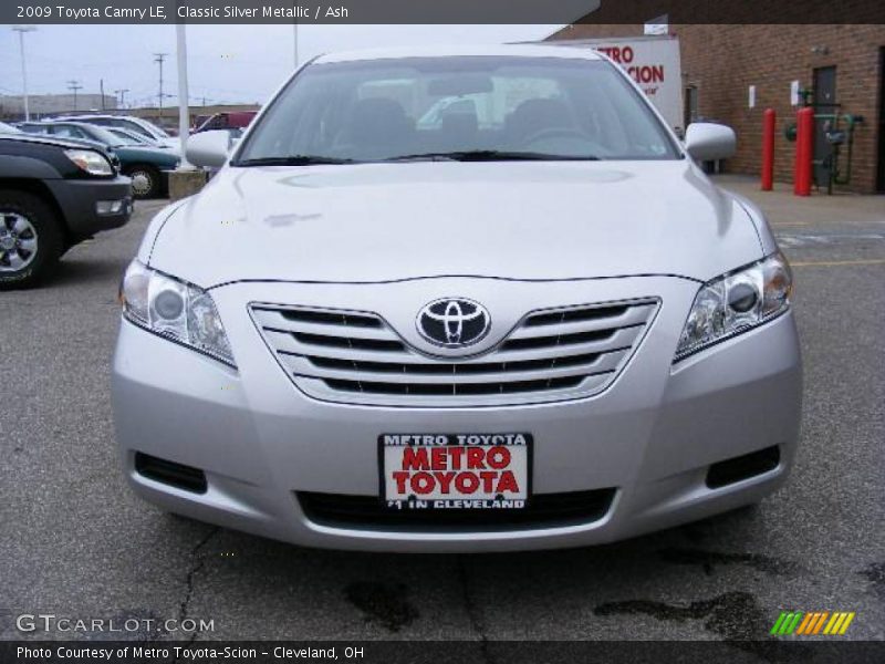 Classic Silver Metallic / Ash 2009 Toyota Camry LE