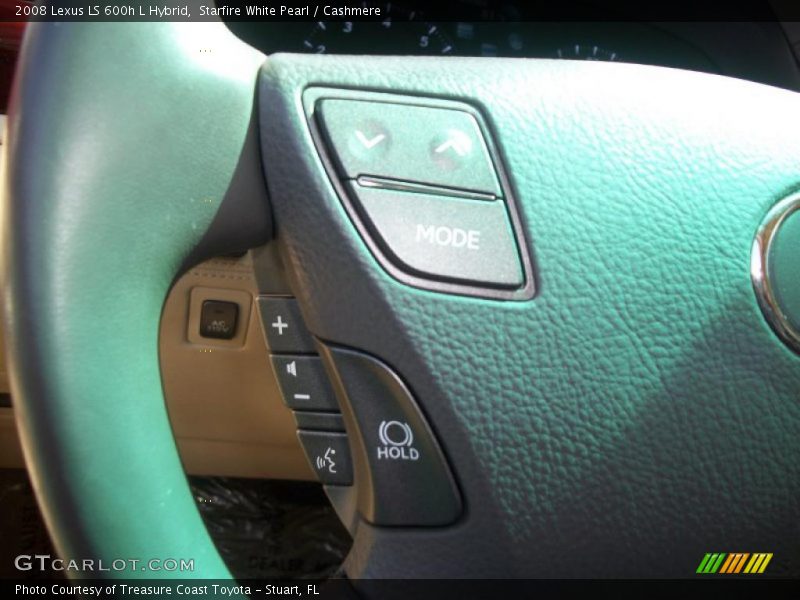 Starfire White Pearl / Cashmere 2008 Lexus LS 600h L Hybrid