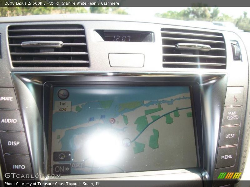 Starfire White Pearl / Cashmere 2008 Lexus LS 600h L Hybrid