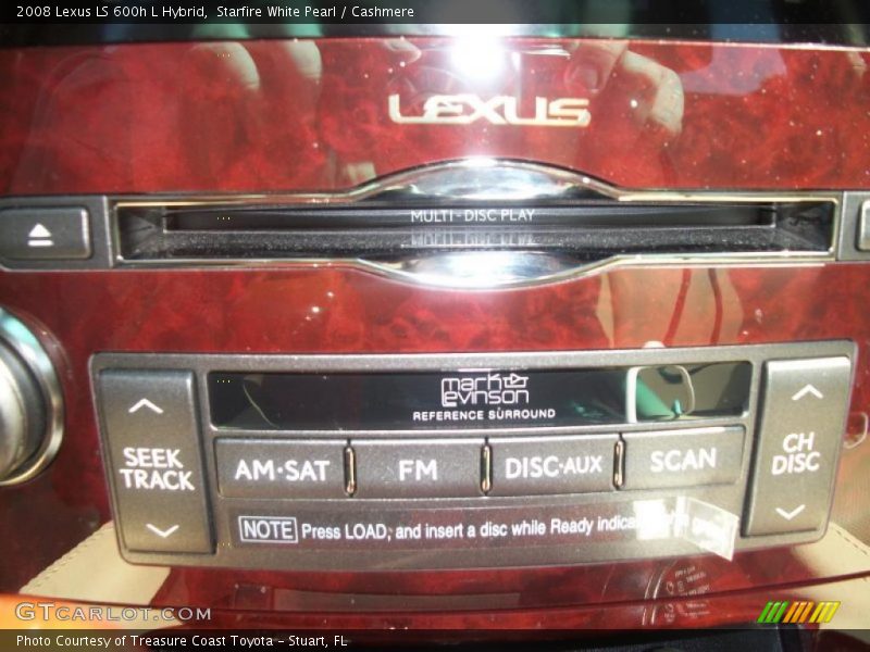 Starfire White Pearl / Cashmere 2008 Lexus LS 600h L Hybrid