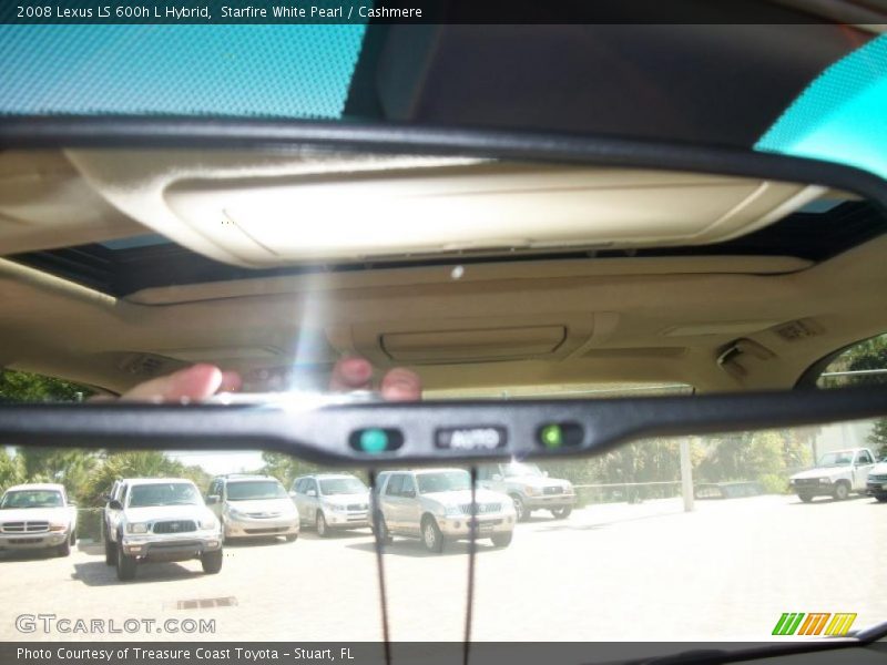 Starfire White Pearl / Cashmere 2008 Lexus LS 600h L Hybrid