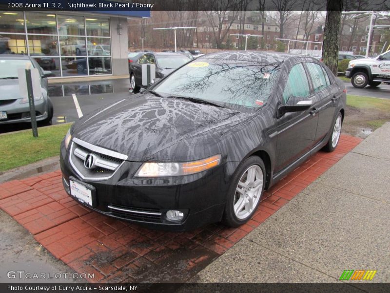 Nighthawk Black Pearl / Ebony 2008 Acura TL 3.2