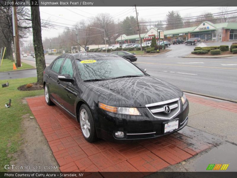 Nighthawk Black Pearl / Ebony 2008 Acura TL 3.2