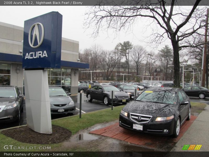 Nighthawk Black Pearl / Ebony 2008 Acura TL 3.2