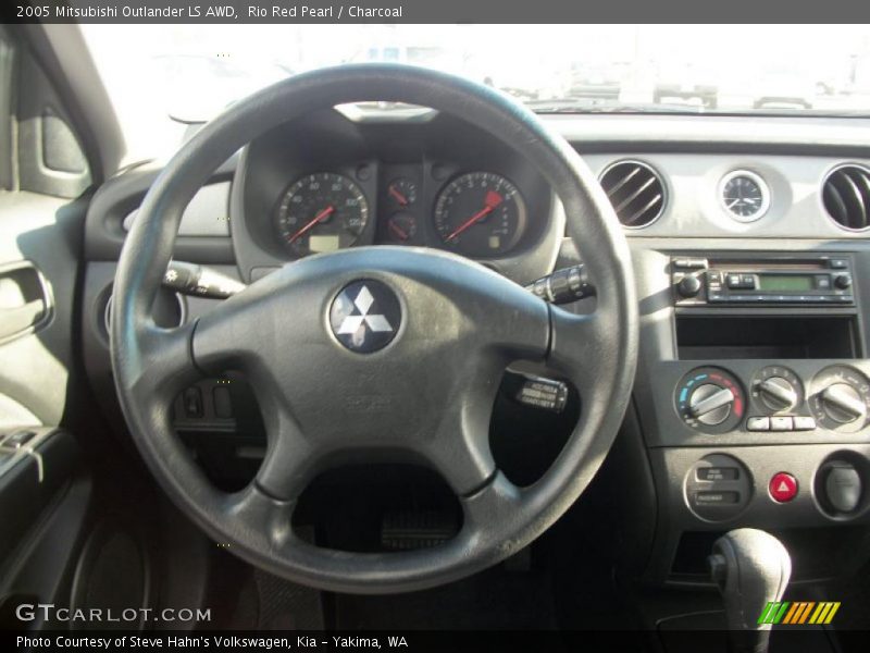 Rio Red Pearl / Charcoal 2005 Mitsubishi Outlander LS AWD