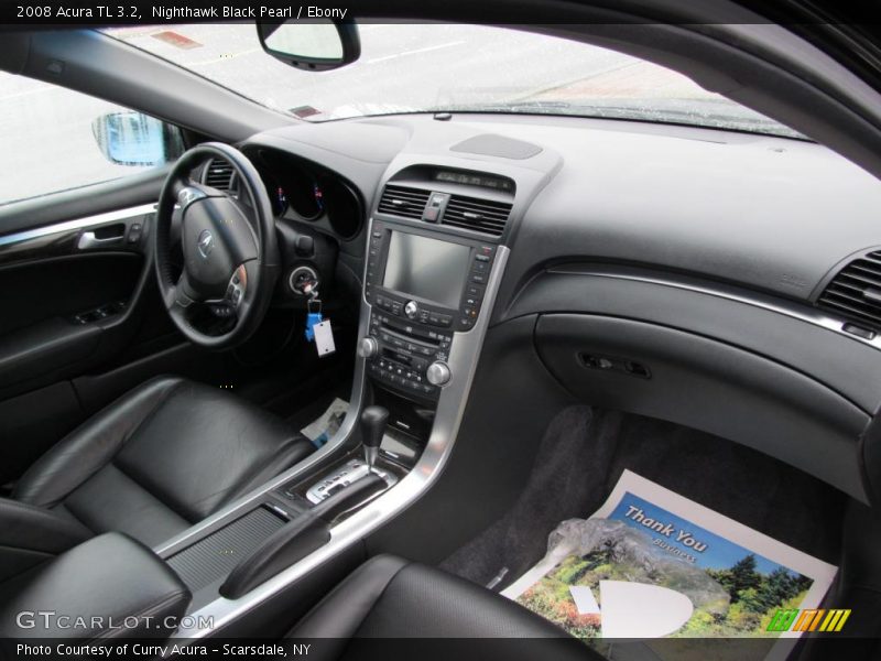 Nighthawk Black Pearl / Ebony 2008 Acura TL 3.2