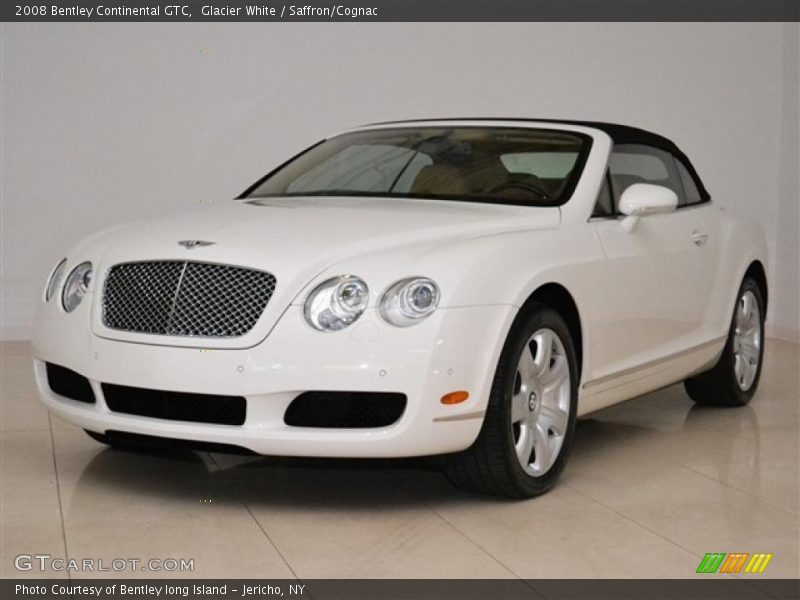 Glacier White / Saffron/Cognac 2008 Bentley Continental GTC