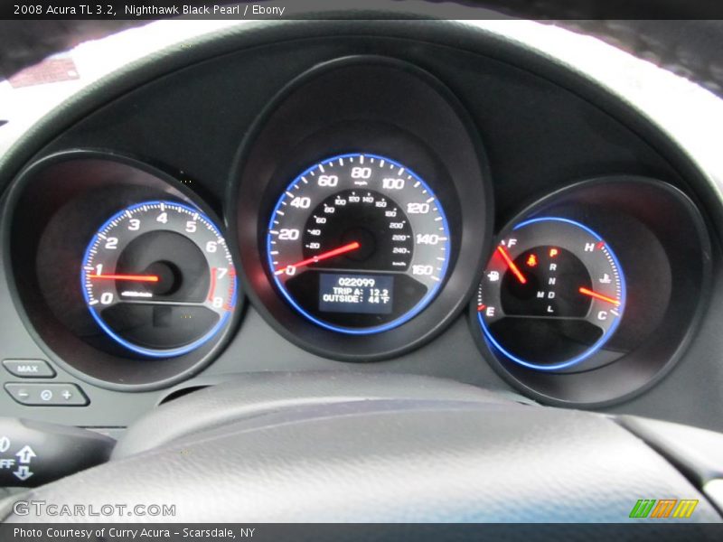 Nighthawk Black Pearl / Ebony 2008 Acura TL 3.2